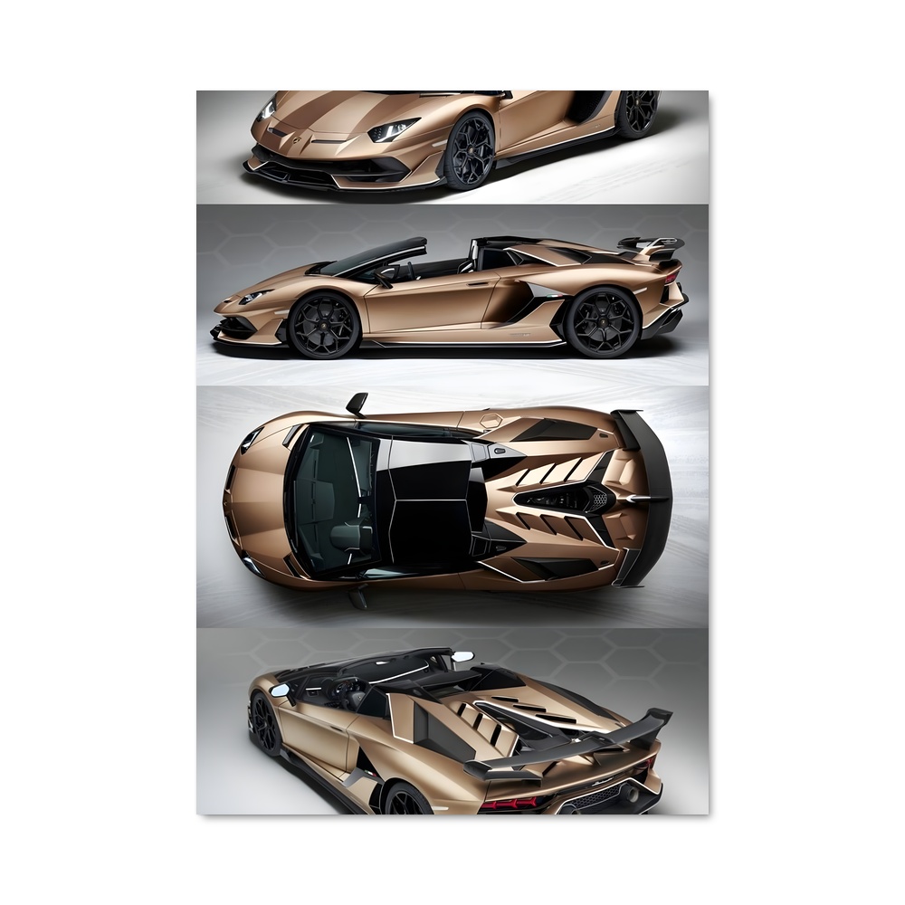 Poster Aventador SVJ Roadster